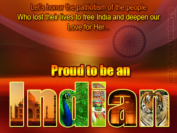 Proud to be an Indian!