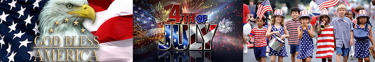 Fourth of July cards American Independence Day Cards