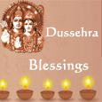 Animated Dasara Greeting cards