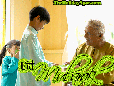 Eid-ul-Adha card - Eid Mubarak!
