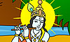 Greeting cards of Lord Krishna