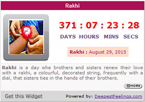 Click here to get the Rakhi Widget
