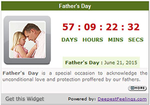 Click here to get the Father's Day Widget