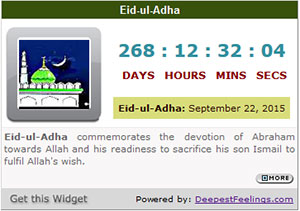 Click here to get the Eid-ul-Adha Widget