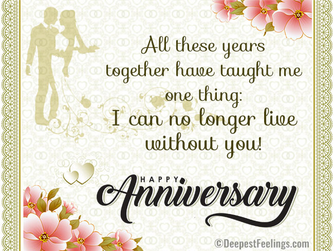 Anniversary wishes card for WhatsApp, Facebook, Pinterest, Instagram and Twitter