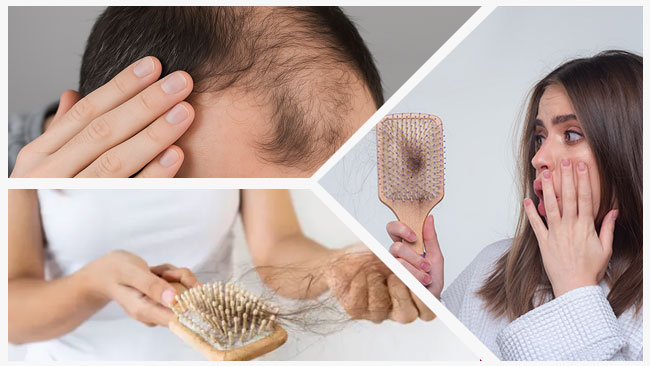Hair falls and hair loss - Causes and Remedies