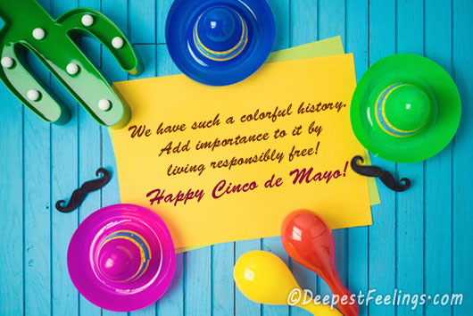 Happy Cinco de Mayo greeting card