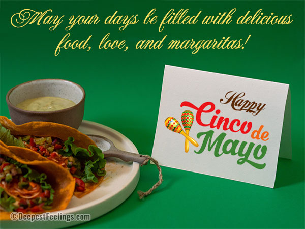 Happy Cinco de Mayo image with a beaituful message