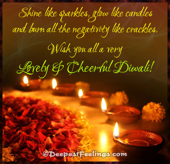 Have a Lovely & Cheerful Diwali!