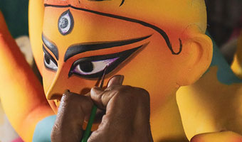 Greeting cards for Mahalaya