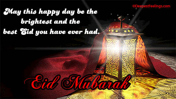 Have a brightest and better Eid!