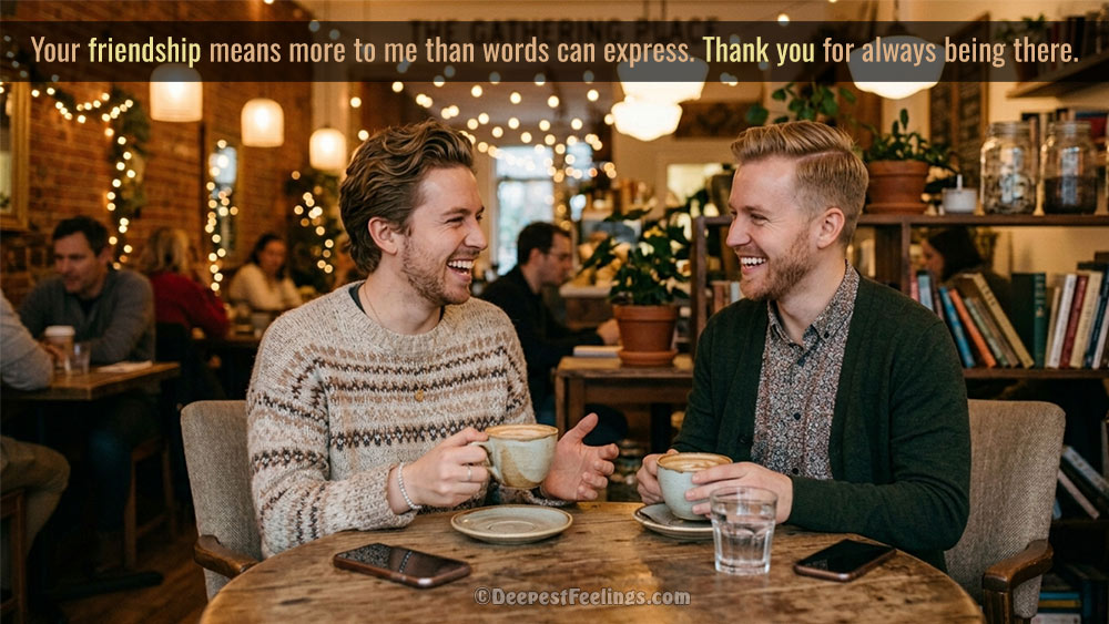 Thank you my friend Friendship Day greeting card