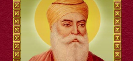 Guru Nanak Jayanti greeting card for WhatsApp, Facebook, Twitter, Linkedin and Pinterest