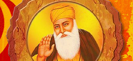 Greeting card on Guru Nanak Ji's Birthday