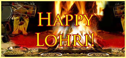 Happy Lohri Greeting Cards