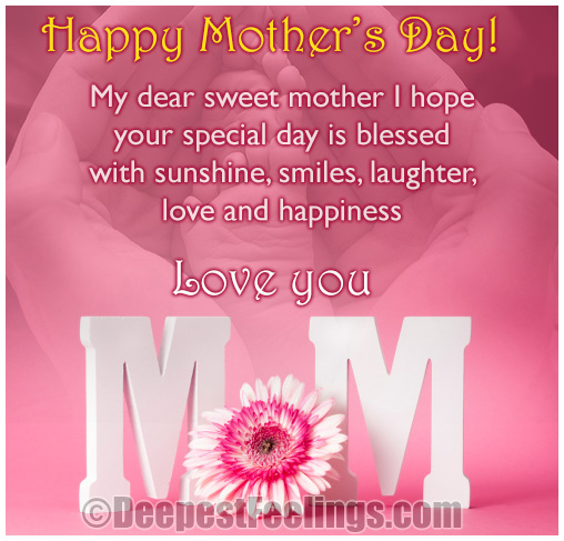 Mother's Day greeting card happy mother's day  general