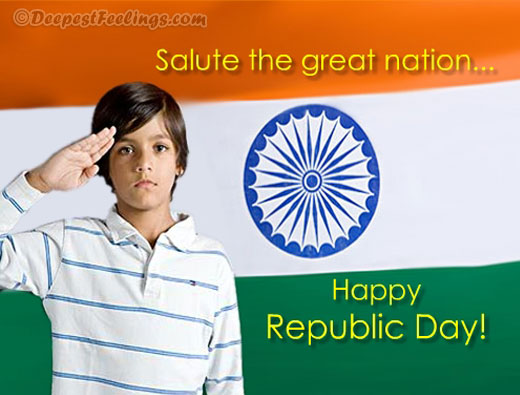 happy republic day wishes status