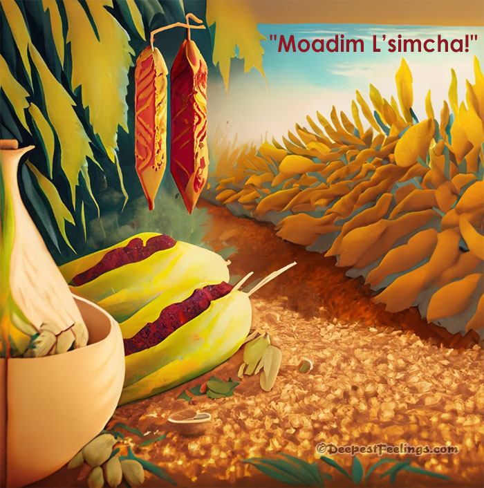 An image card with the theme and message of Sukkot