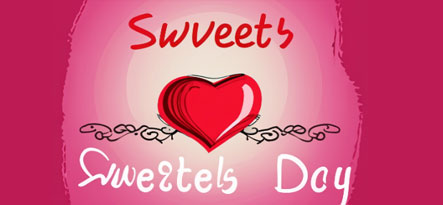 A Sweetest Day HD greeting card for WhatsApp, Facebook and Twitter