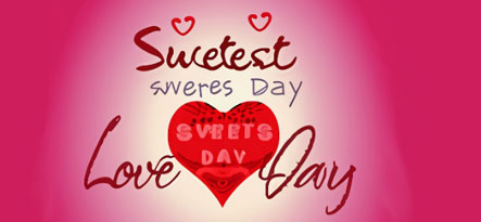 A Sweetest Day HD greeting card for WhatsApp, Facebook and Twitter