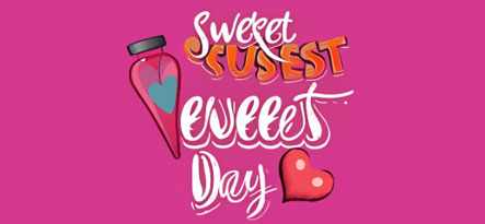 A Sweetest Day HD greeting card for WhatsApp, Facebook and Twitter