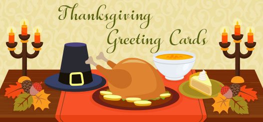 Happy Thanksgiving Greeting Cards