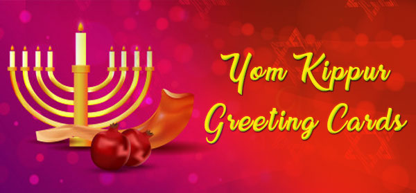 Yom Kippur Greeting Cards - Blessed Yom Kippur cards
