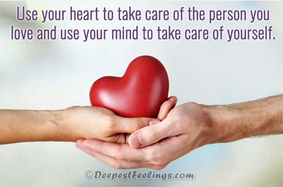 Love caring yourself quotes image