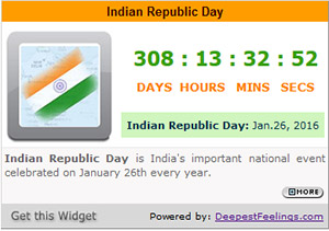 Click here to get the Indian Republic Day Widget