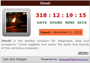 Click here to get the Diwali Widget