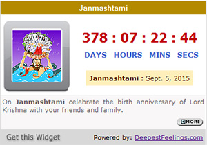 Click here to get the Janmashtami Widget